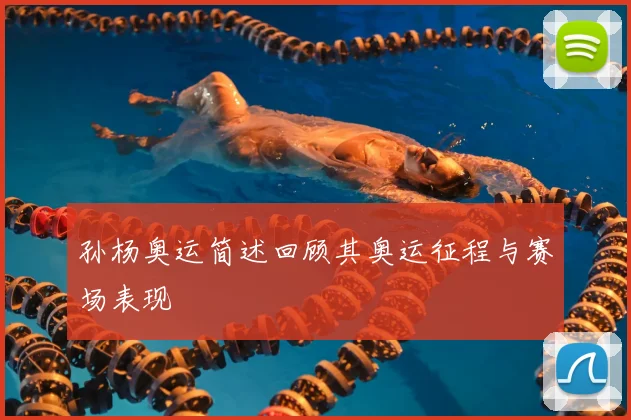 孙杨奥运简述回顾其奥运征程与赛场表现