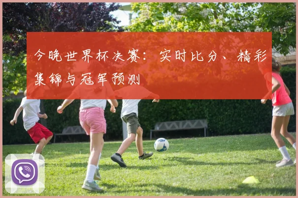 今晚世界杯决赛:实时比分、精彩集锦与冠军预测