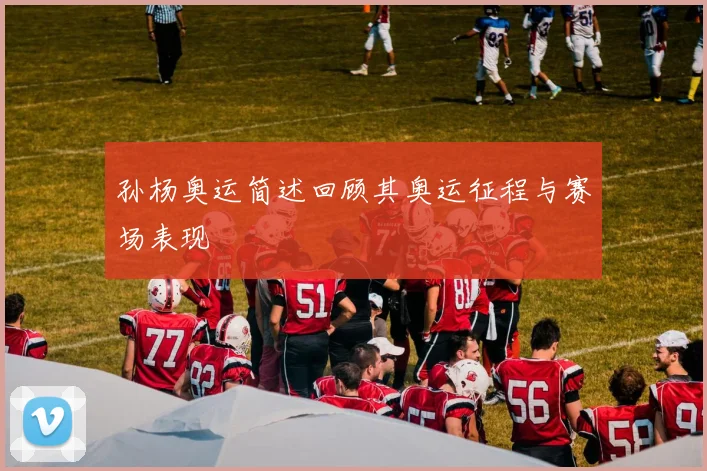 孙杨奥运简述回顾其奥运征程与赛场表现