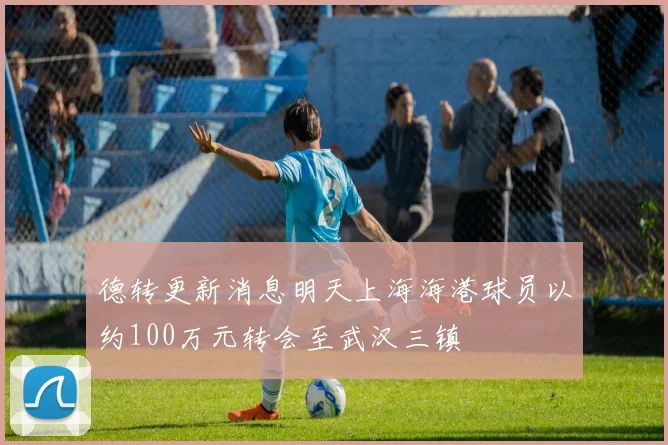 德转更新消息明天上海海港球员以约100万元转会至武汉三镇